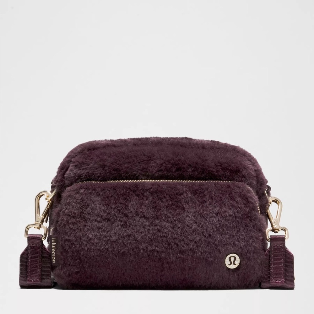 lululemon athletica Plush Crossbody Bag in Deep Plum
